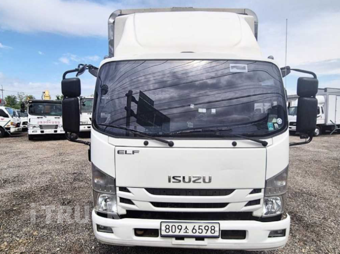이스즈 엘프 3.5톤 윙바디 슬리퍼캡(더블캡, 크루캡) 1
