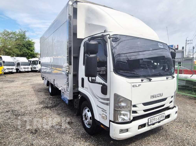 이스즈 엘프 3.5톤 윙바디 슬리퍼캡(더블캡, 크루캡) 3