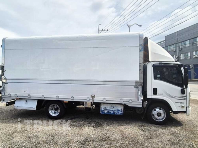 이스즈 엘프 3.5톤 윙바디 슬리퍼캡(더블캡, 크루캡) 4