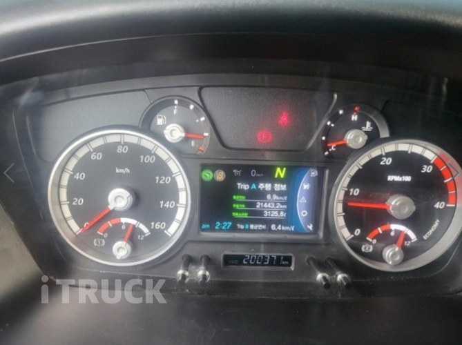 현대 올뉴마이티 3.5톤 광폭 냉동탑 12