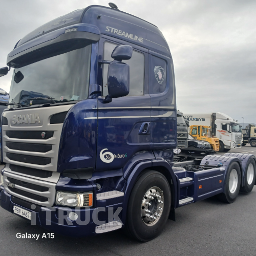 스카니아 R 490 추레라 중간캡 원데후 오토 2