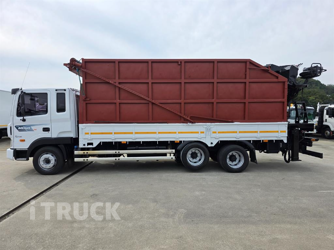 현대 메가트럭 집게차 280 5톤 수동 없음(순정) 3