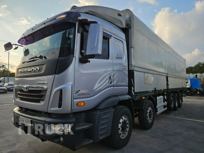 타타대우 프리마 480 앞축 상승윙바디 25톤 오토 리타더 2