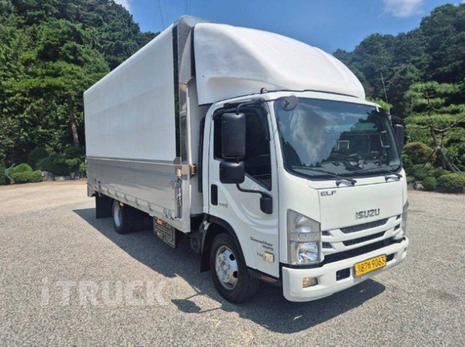 이스즈 엘프 3.5톤 윙바디 슬리퍼캡(더블캡, 크루캡) 1