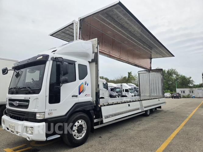 타타대우 노부스 280 후축 냉장윙 7.5톤 수동 4