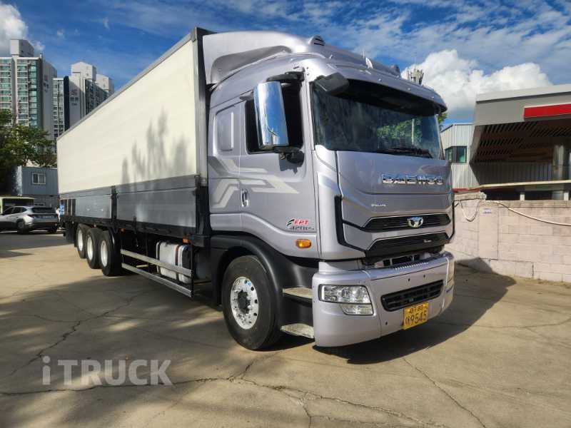 타타대우 프리마 420 후축 윙바디 17톤 오토 17