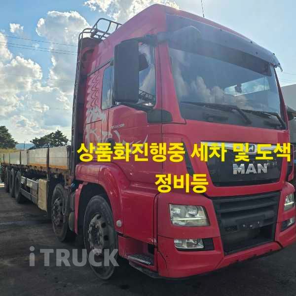 만 TGS 500 후축 카고 25톤 오토 리타더 1