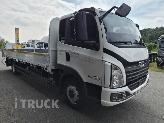 타타대우 더쎈 4톤 광폭 카고 슬리퍼캡(더블캡, 크루캡) 2