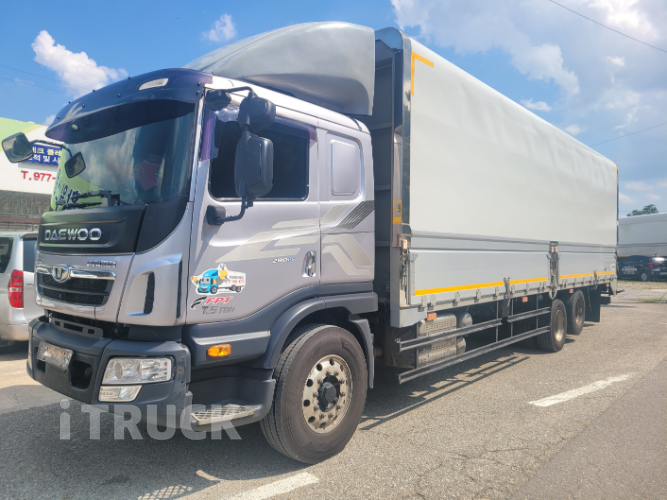 타타대우 프리마 280 후축 윙바디 7.5톤 오토