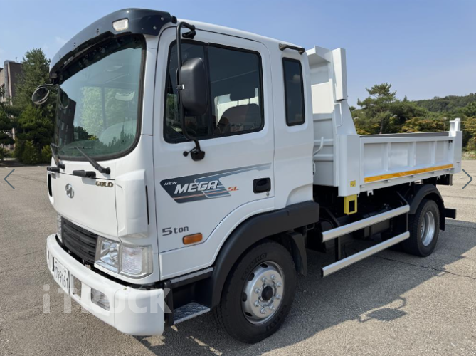 현대 메가트럭 화물덤프 5톤 0