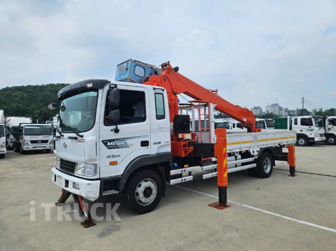 현대 카고크레인 광림 메가트럭 5톤