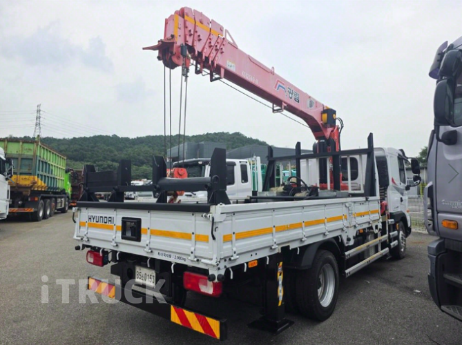 현대 카고크레인 광림 파비스 5톤 2