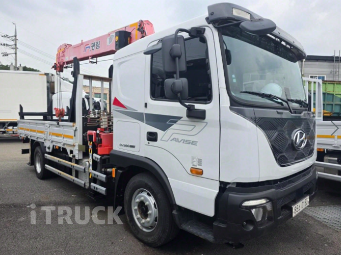 현대 카고크레인 광림 파비스 5톤 4