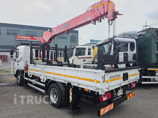 현대 카고크레인 광림 파비스 5톤 3