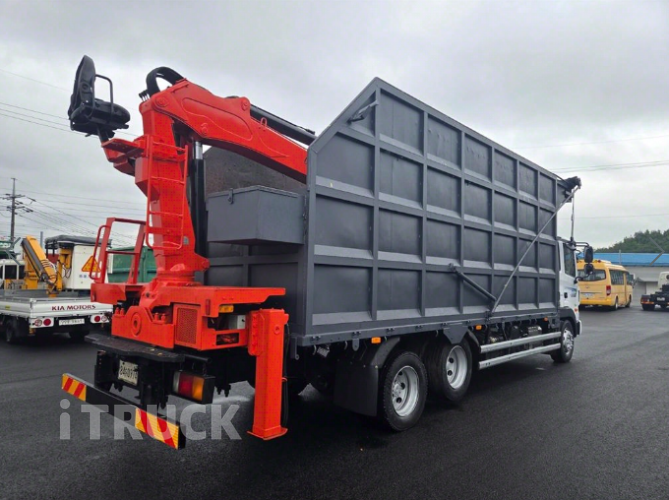 현대 메가트럭 집게차 280 5톤 수동 광림 12