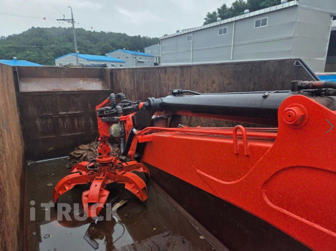 현대 메가트럭 집게차 280 5톤 수동 광림 6