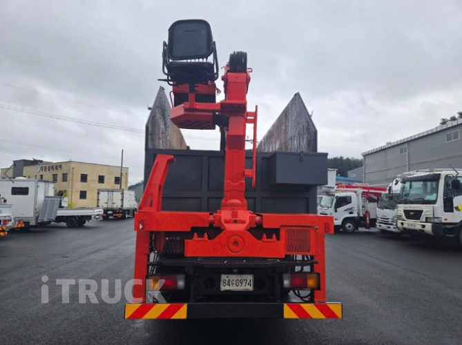 현대 메가트럭 집게차 280 5톤 수동 광림 5