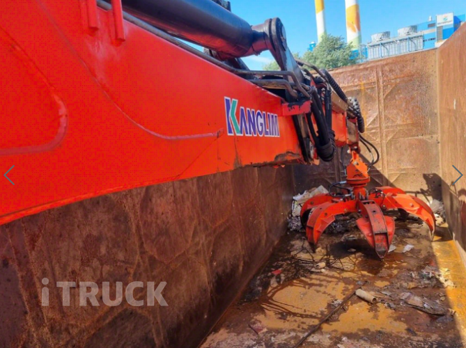 현대 메가트럭 집게차 280 5톤 수동 광림 8