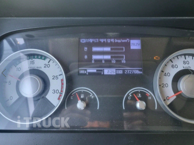 현대 메가트럭 집게차 280 5톤 수동 광림 13