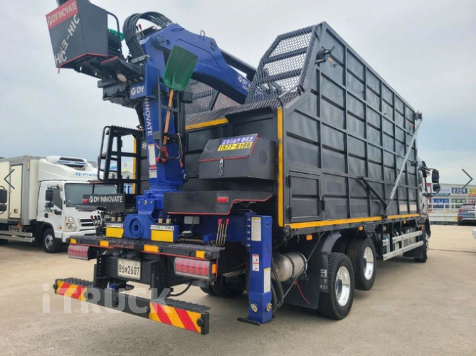 현대 파비스 집게차 325 5톤 오토 동양 2