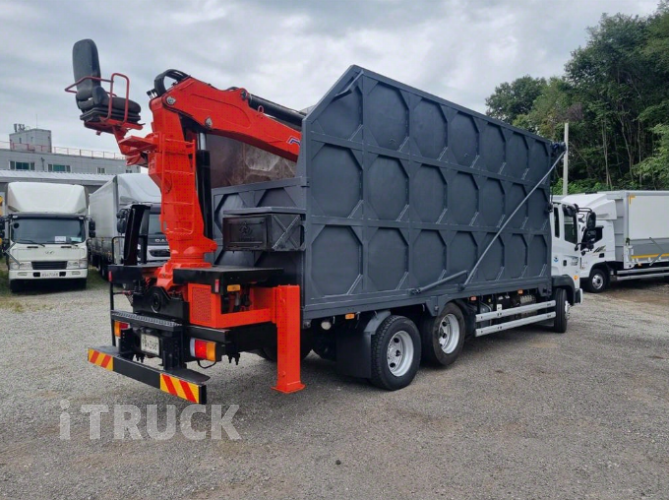 현대 메가트럭 집게차 280 5톤 수동 없음(순정) 2