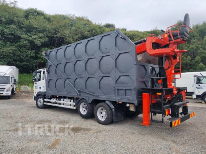 현대 메가트럭 집게차 280 5톤 수동 없음(순정) 3