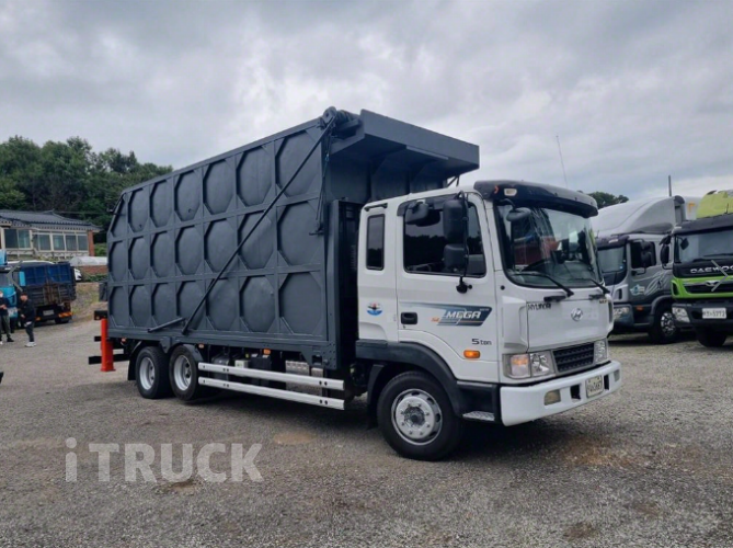 현대 메가트럭 집게차 280 5톤 수동 없음(순정) 4