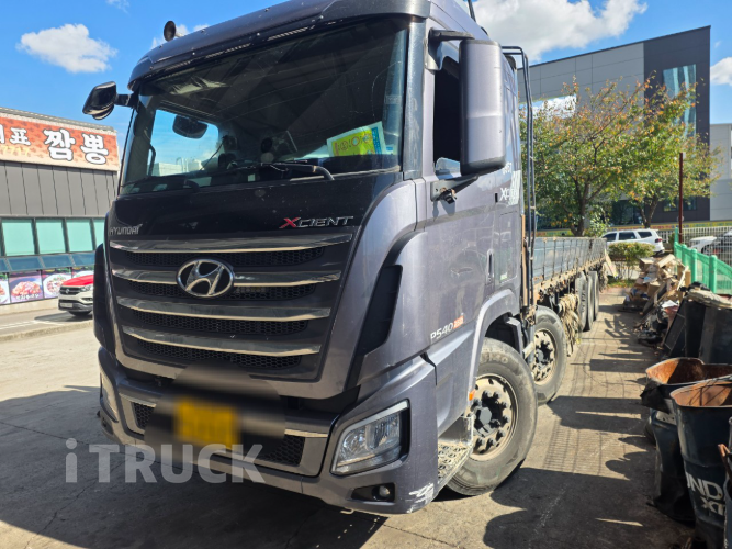 현대 엑시언트 540 앞축 카고 25톤 오토 리타더 4