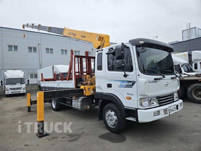 현대 카고크레인 없음(순정) 메가트럭 5톤 5