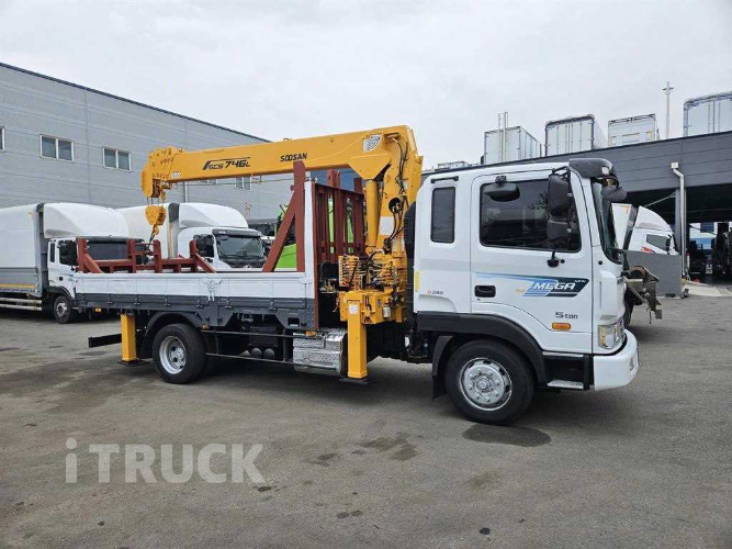 현대 카고크레인 없음(순정) 메가트럭 5톤