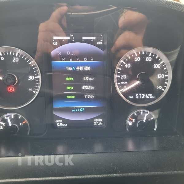 타타대우 프리마 고하중 320 후축 윙바디 9톤 수동 6
