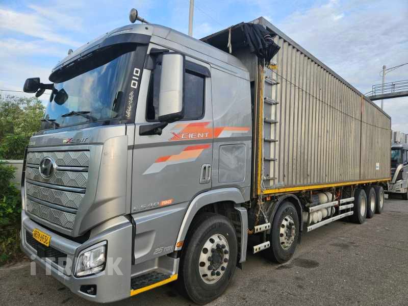 현대 우드칩 25톤 540 후축 오토 리타더