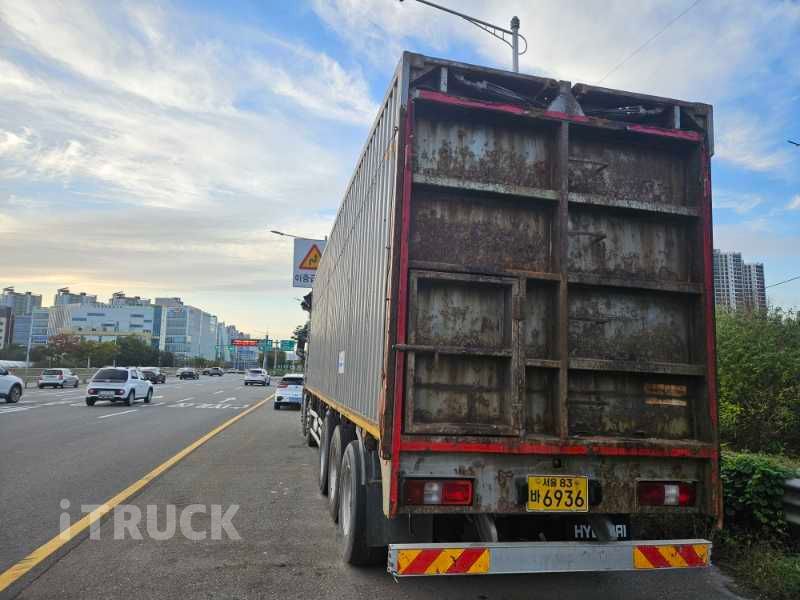 현대 우드칩 25톤 540 후축 오토 리타더 6