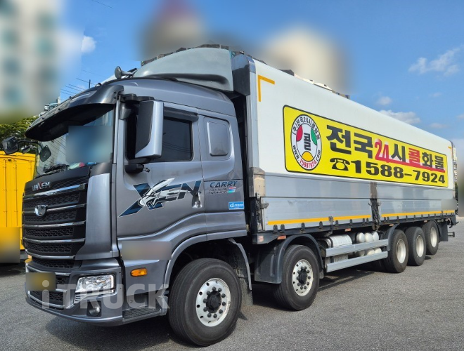 타타대우 맥쎈 570 후축 상승윙바디 25톤 오토