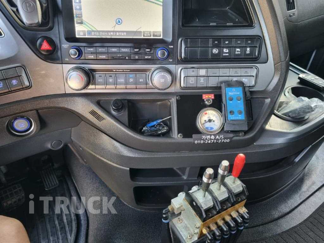 현대 엑시언트 암롤 540 24톤 오토 앞축 12