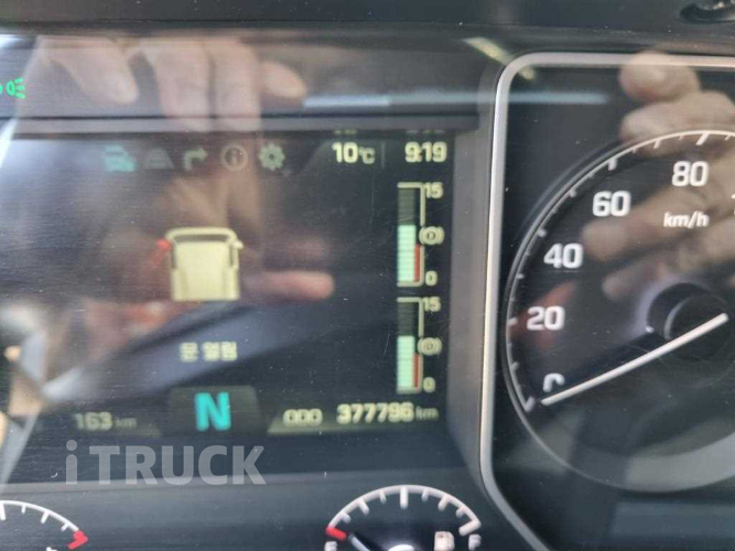 현대 엑시언트 암롤 540 24톤 오토 앞축 7