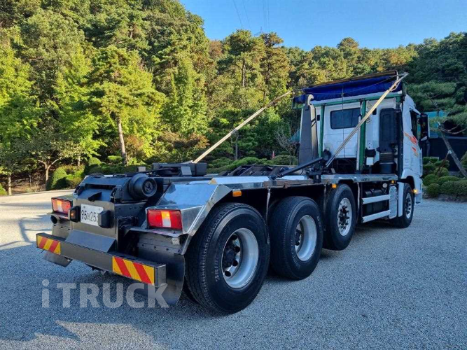 현대 엑시언트 암롤 540 24톤 오토 앞축