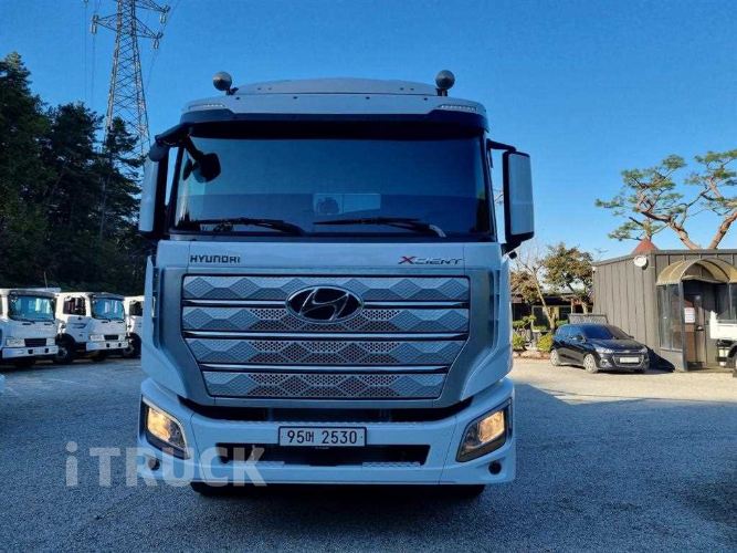 현대 엑시언트 암롤 540 24톤 오토 앞축 1