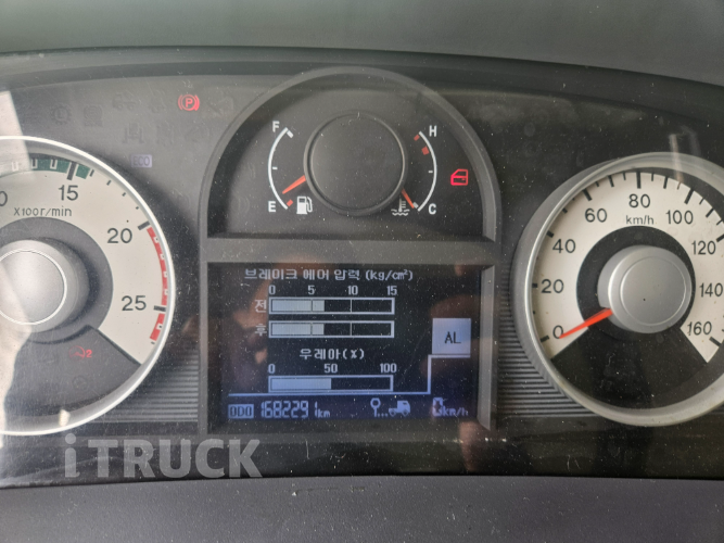 현대 트라고 520 앞축 상승윙바디 25톤 오토 리타더 9