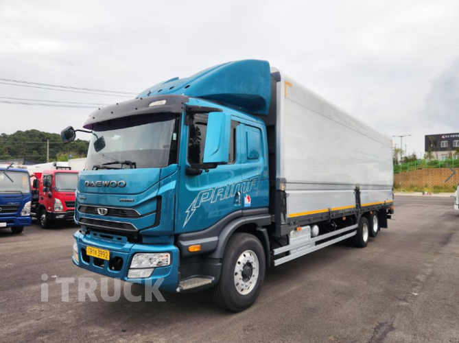 타타대우 프리마 320 후축 윙바디 5톤 오토