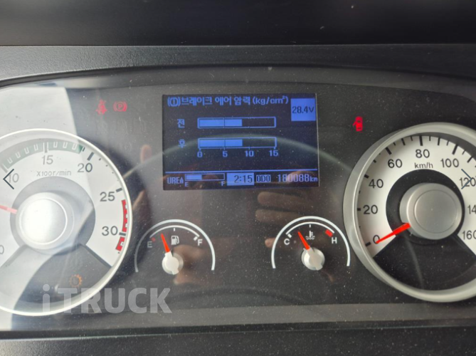 현대 메가트럭 와이드캡 300 후축 카고 5톤 수동 11