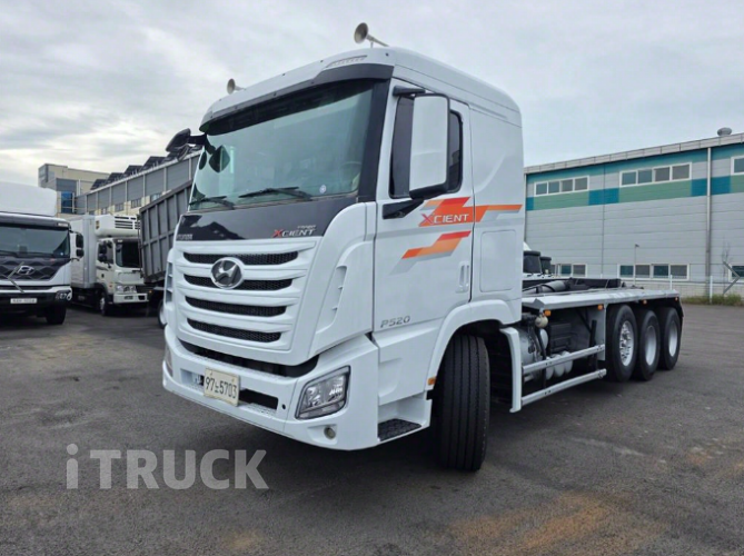 현대 엑시언트 암롤 440 24톤 수동 앞축