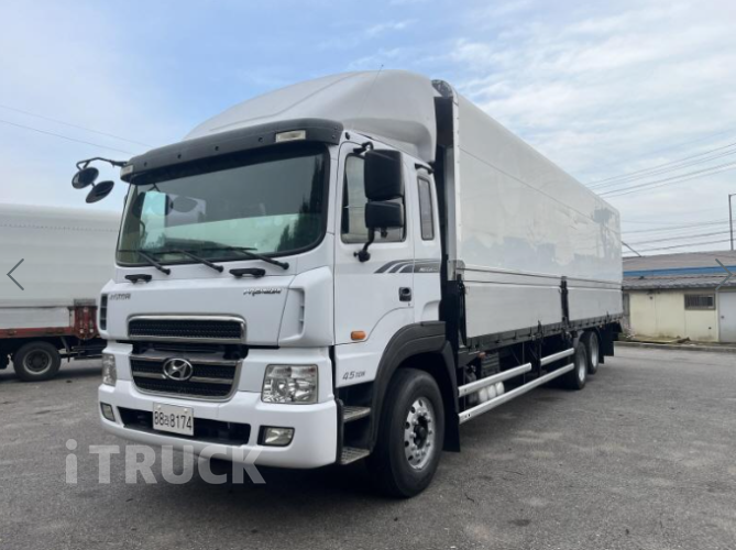 현대 메가트럭 와이드캡 300 후축 윙바디 6.5톤 수동