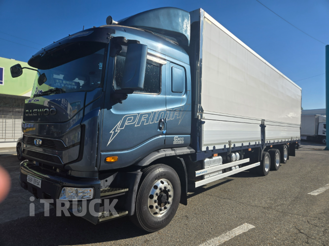 타타대우 프리마 320 십바리 윙바디 9.5톤 수동