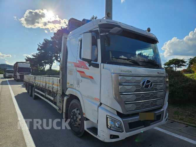 현대 엑시언트 프로 350 후축 카고 13.5톤 수동