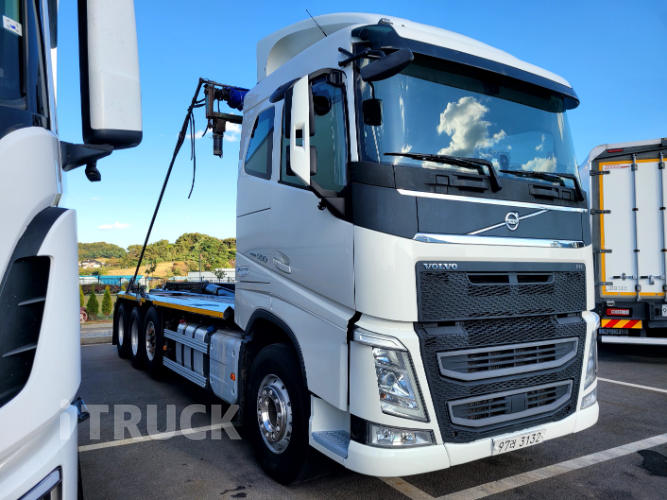 볼보 FH 암롤 500 23.5톤 오토 앞축 1