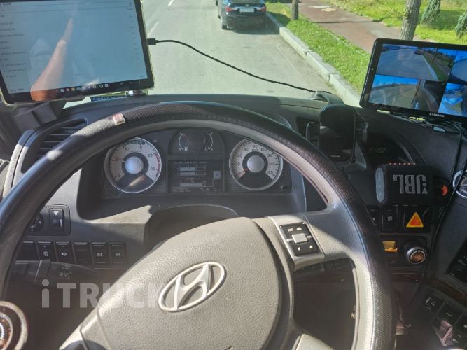 현대 우드칩 25톤 520 앞축 오토 7