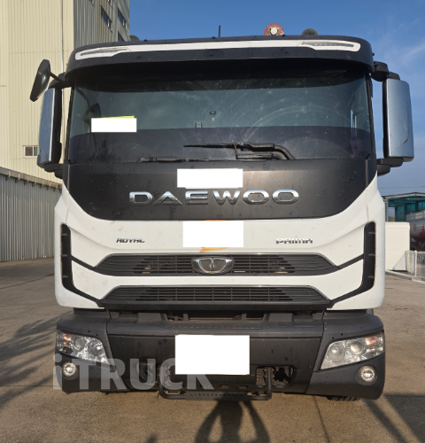 타타대우 프리마 14톤 사료운반차