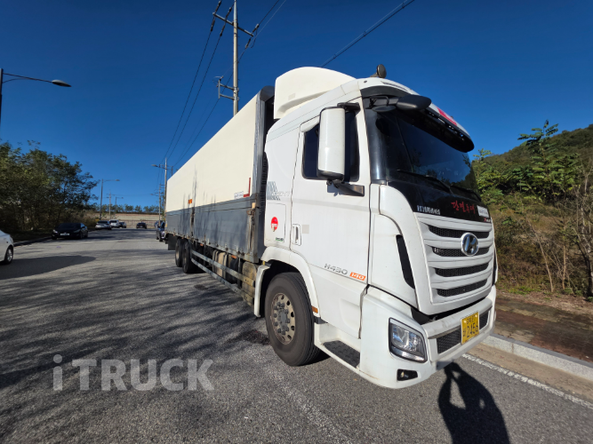 현대 트라고엑시언트 430 단바리 윙바디 14톤 오토