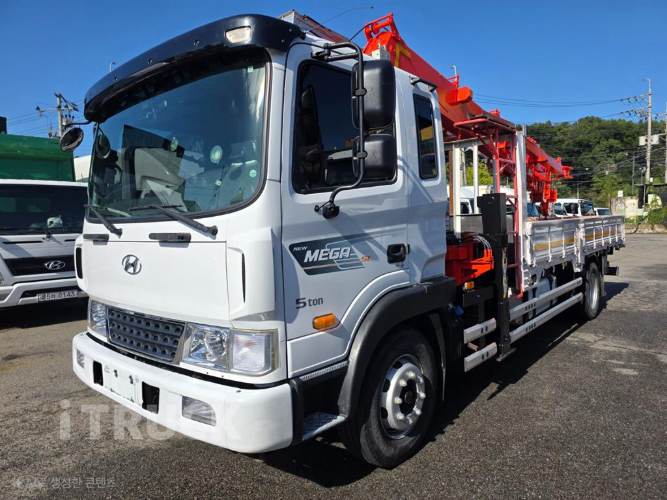현대 카고크레인 없음(순정) 메가트럭 5톤 1